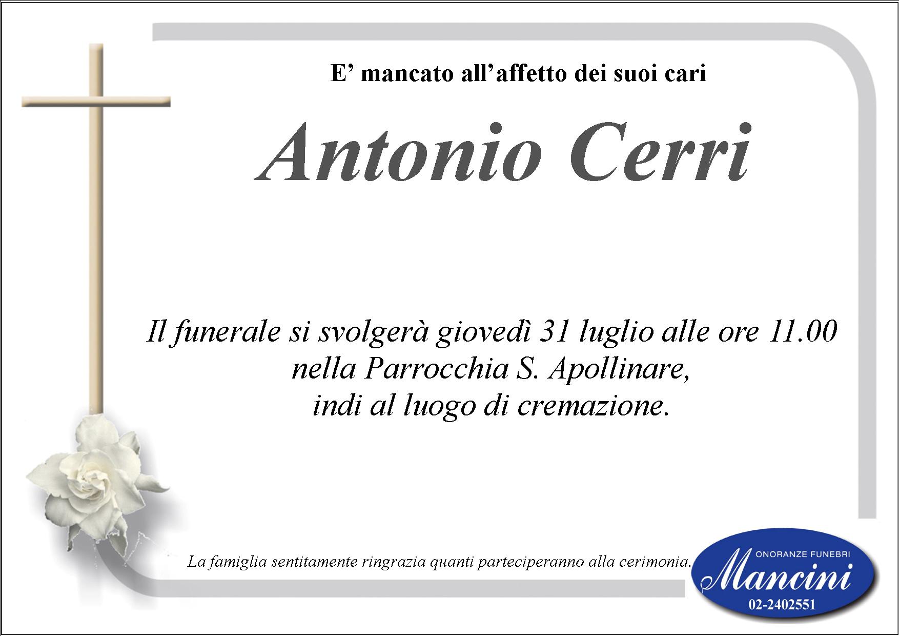 Antonio Cerri