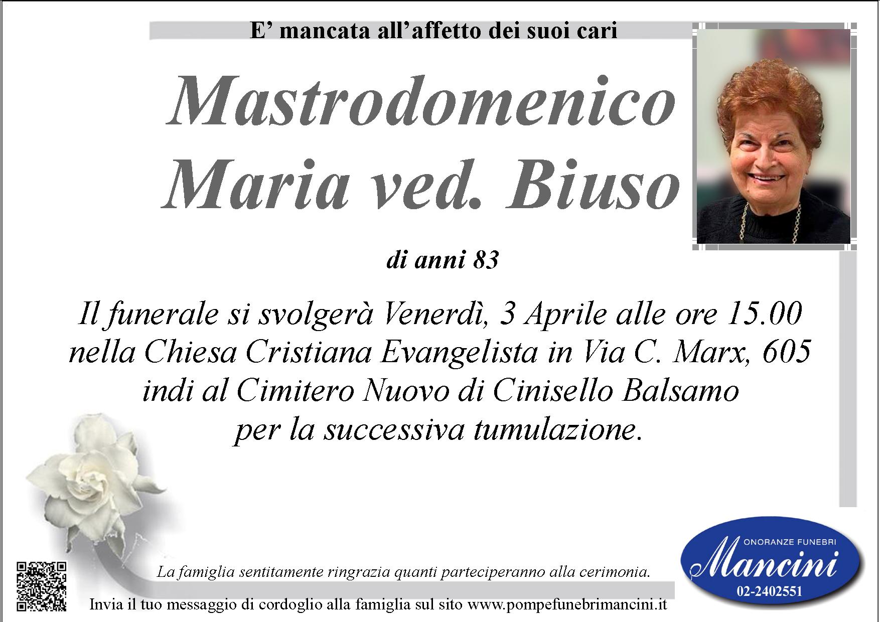 Maria Mastrodomenico