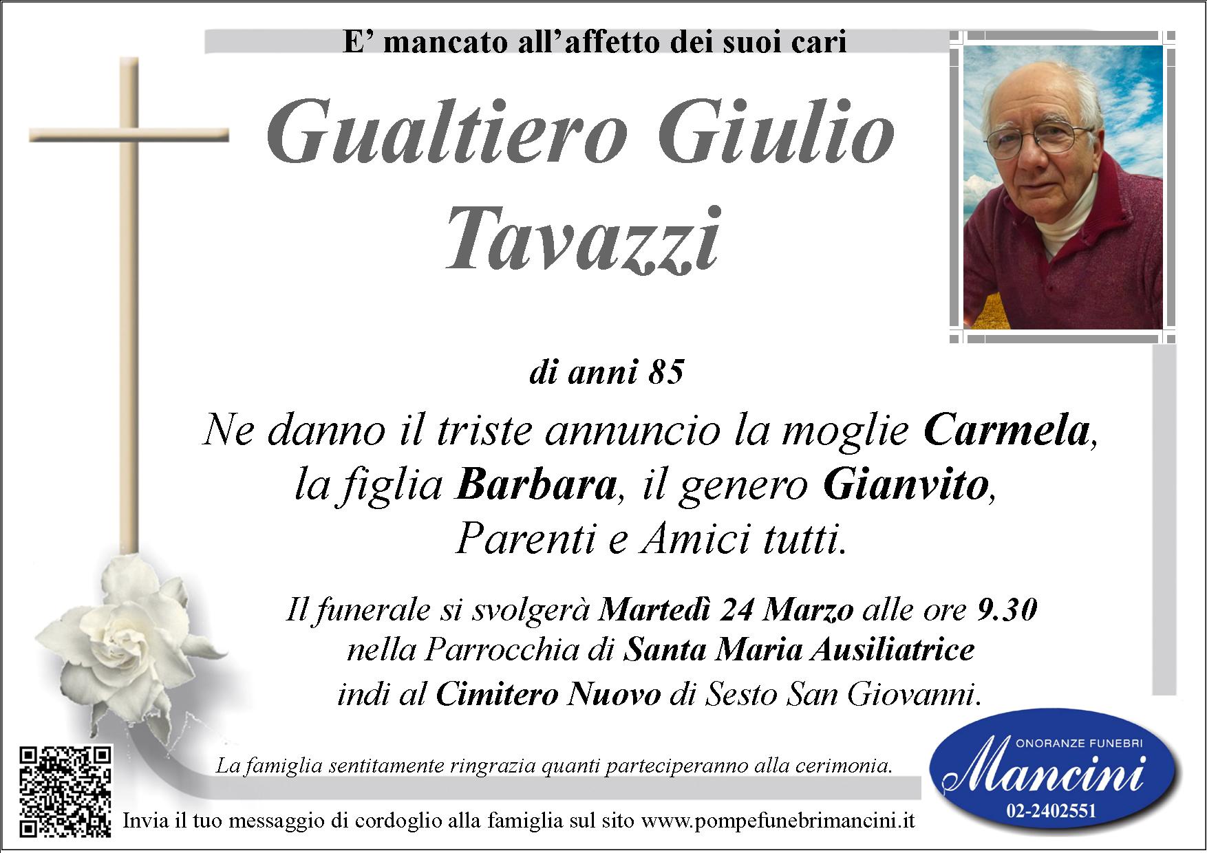 Gualtiero Giulio Tavazzi